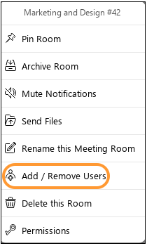 Add users to group chat Add users to group chat